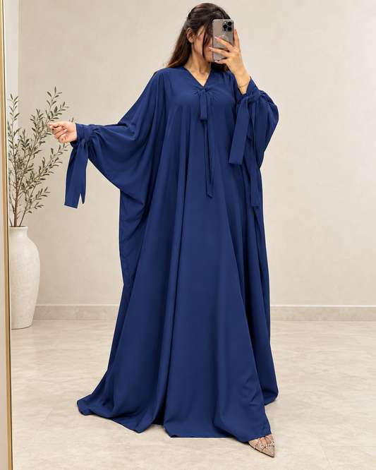 Premium TikTok Fabric Sleeve Belt Kaftaan Abaya