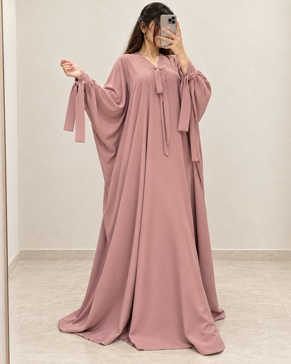 Premium TikTok Fabric Sleeve Belt Kaftaan Abaya