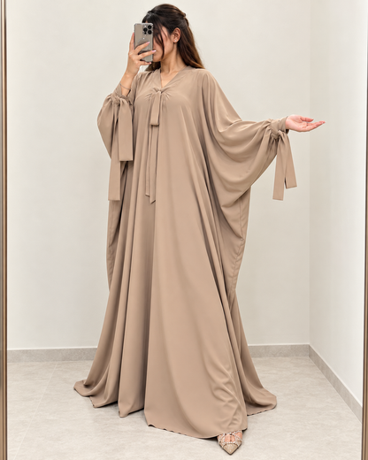 Premium TikTok Fabric Sleeve Belt Kaftaan Abaya