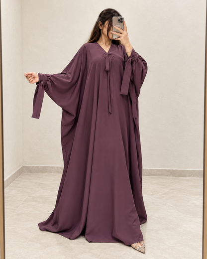 Premium TikTok Fabric Sleeve Belt Kaftaan Abaya