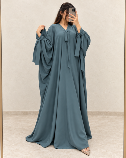 Premium TikTok Fabric Sleeve Belt Kaftaan Abaya