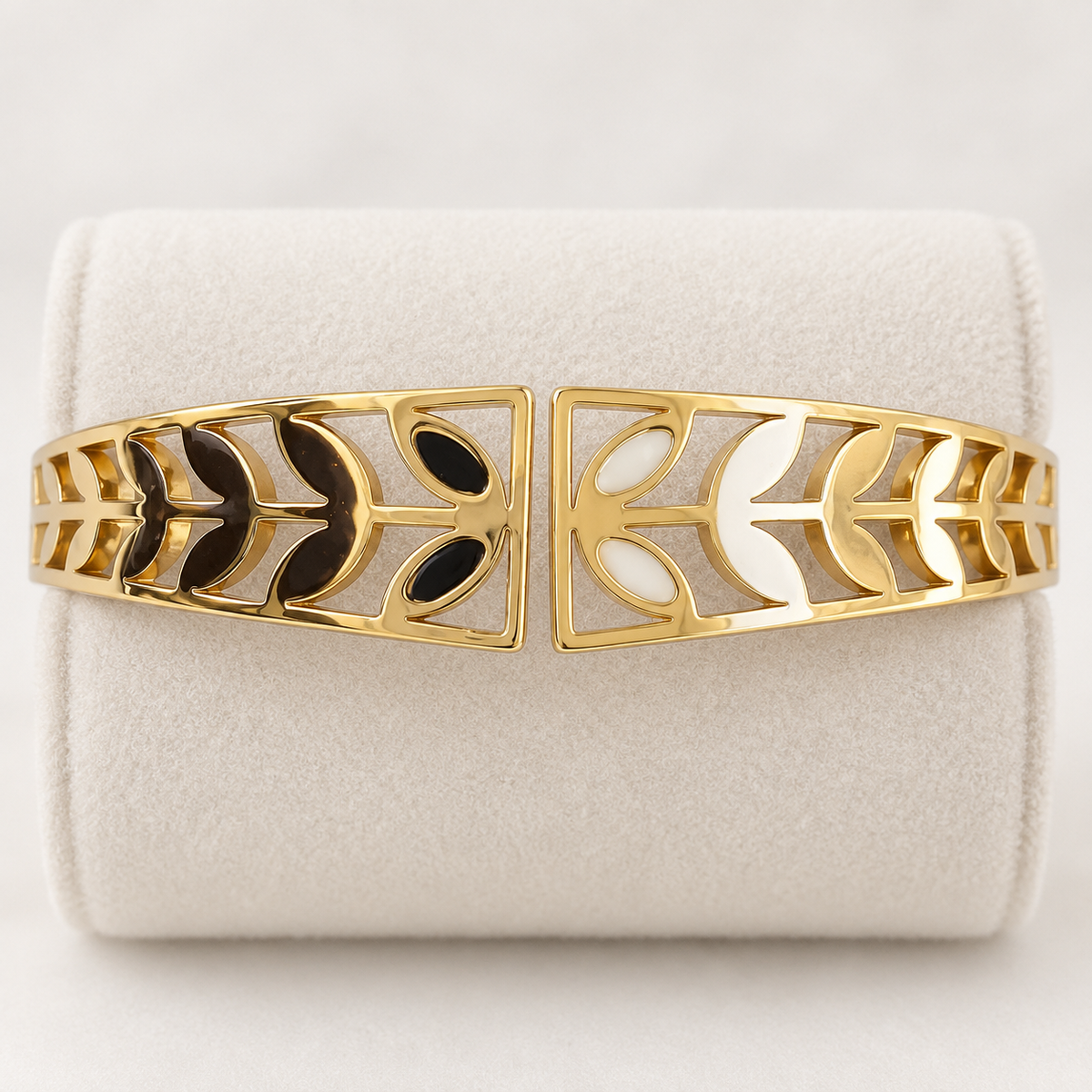 Botanical Cutout Cuff - styled view 1 - House of Zainab