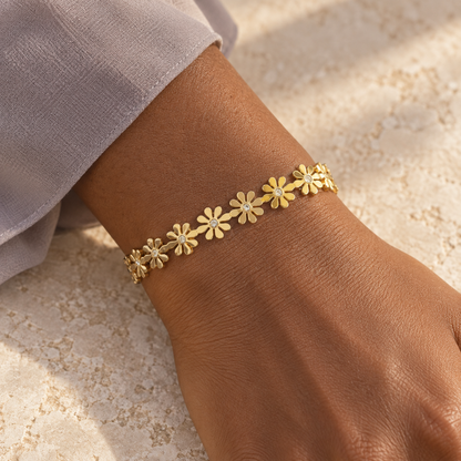 Daisy Chain Cuff - styled view 3 - House of Zainab